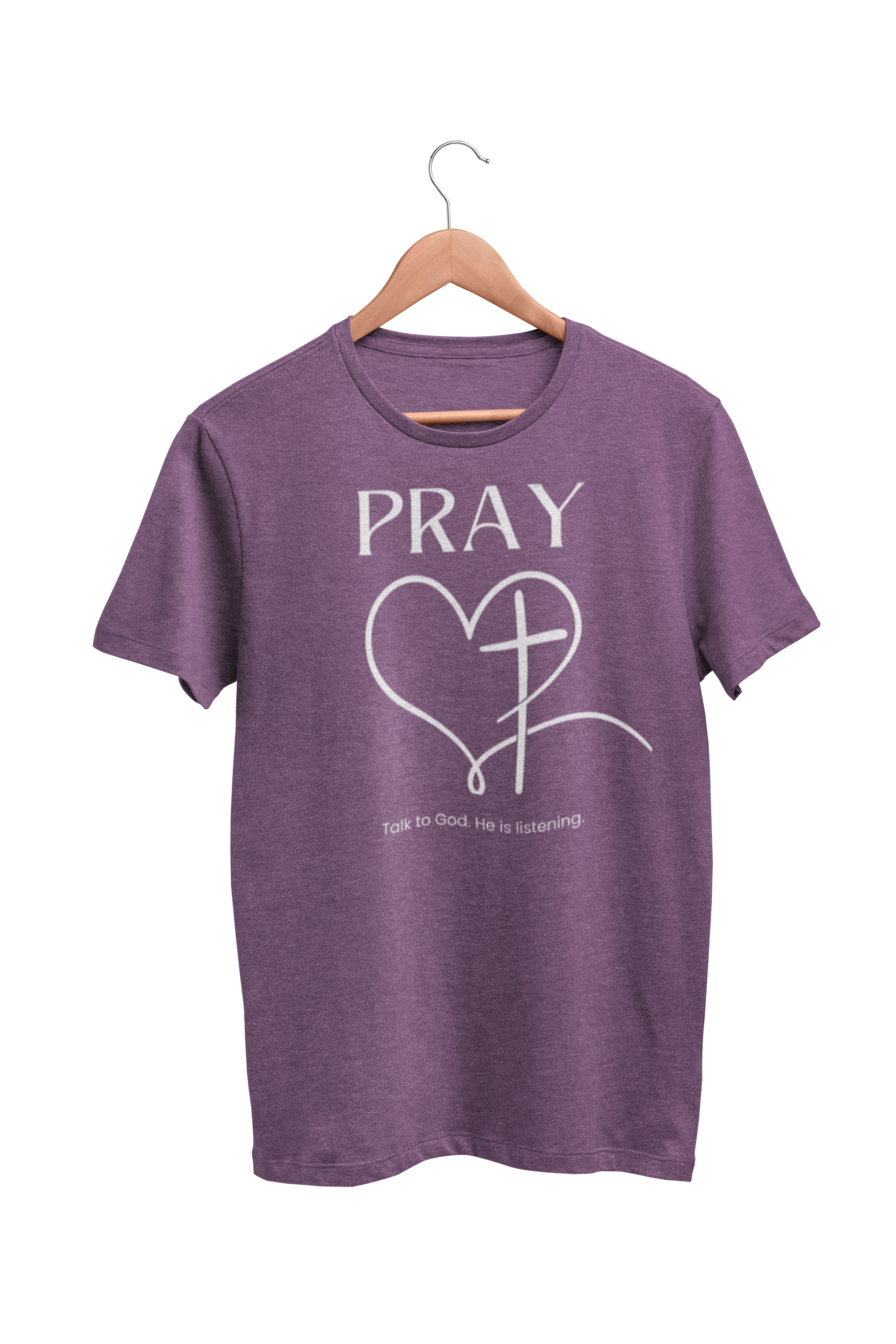 Pray: Talk to God. He is listening