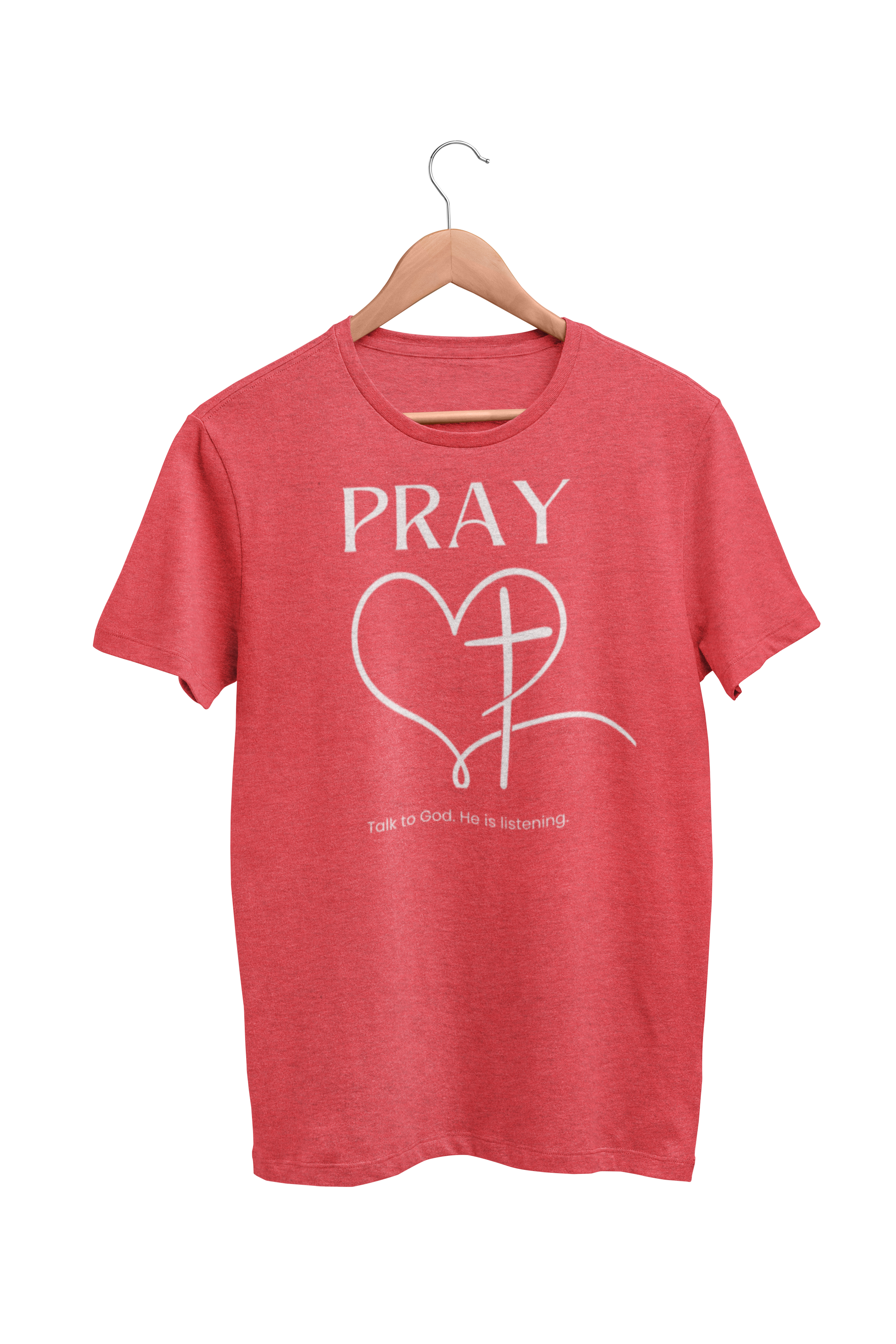 Pray: Talk to God. He is listening